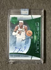 #2/3 SHAI GILGEOUS-ALEXANDER 2024 PANINI EMINENCE OPTIMUM DIAMOND AUTO EMERALD