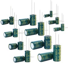 6.3V to 450V Electrolytic Capacitors High Frequency Low Resistance 1uF 22000uF