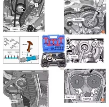 Engine Timing Tool Kit for VW Audi TSI TFSI EA888 1.8L 2.0L Engine, with... 