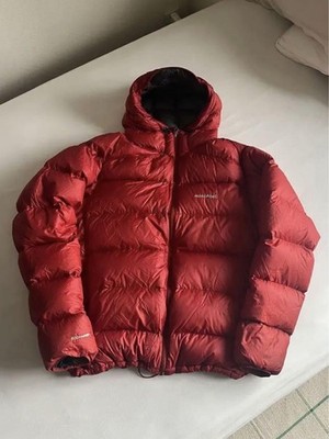 Montbell Light Alpine Down Parka Y2K Red Orange Xl 800Fp | eBay