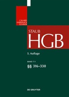 Mathias Habersack (U. A.) | §§ 316-330 | Buch | Deutsch | De Gruyter