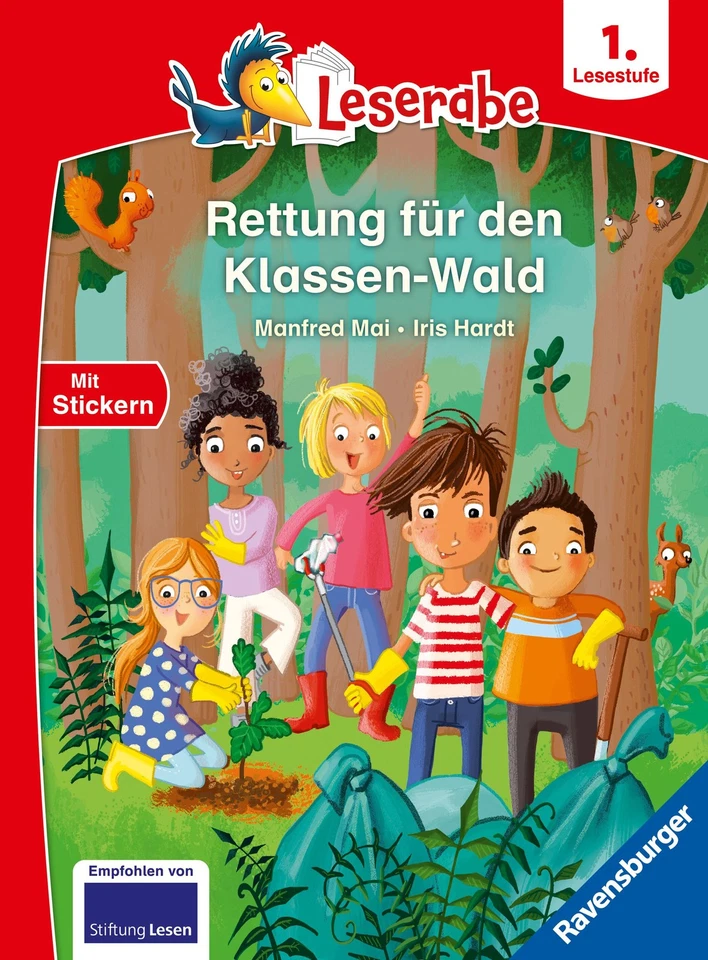Ravensburger Buch Leserabe 1. Lesestufe Rettung für den Klassen-Wald 46353