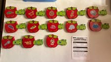 Lakeshore Learning Slide  Reveal Alphabet Apples Letter Matching Set no box