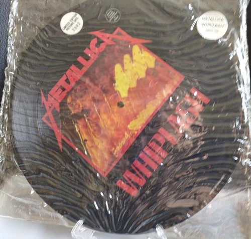 Metallica Whiplash 1987 12" Vinyl Picture Disc 2803. VERY RARE! UNOPENED!