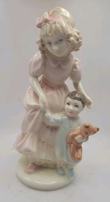 Coalport ''A Helping Hand'' Figur Barnardo's Limited Edition Bone China