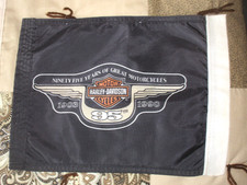 15" x 11" 1998 Harley Davidson 95th Anniversary Sissy Bar Flag, Mini Flag
