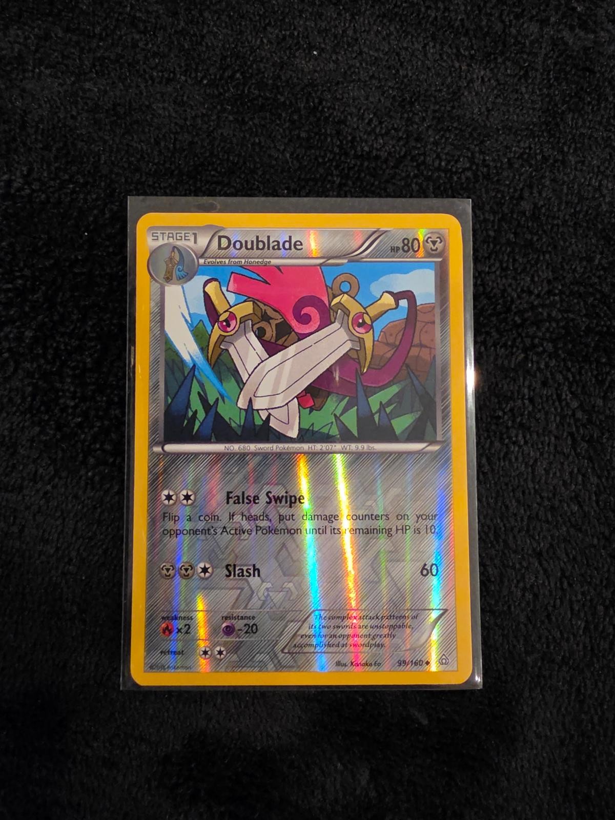 Doublade 99/160 Uncommon Primal Clash Pokemon Reverse Holo Near Mint
