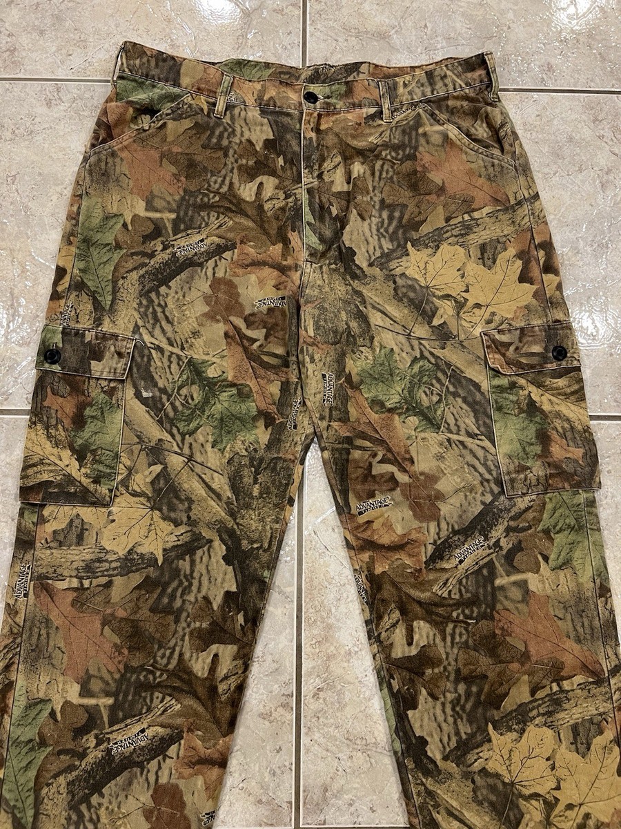 Vtg 90s Y2K 00s LIBERTY Mens Large 36-38 Advantage Camo