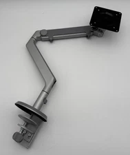 Humanscale M2 Desk Mount Computer Single Monitor Arm With VESA Plate - NO Screws