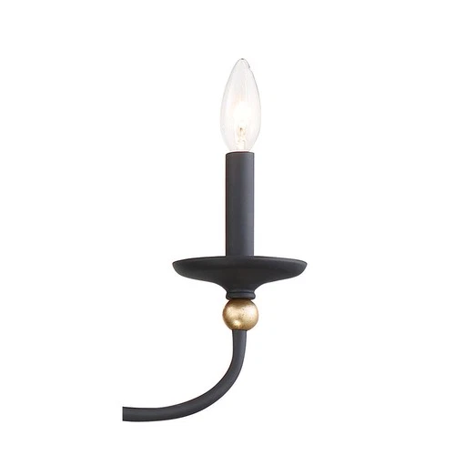 Minka Lavery 1046 Westchester County 6 Light 40"W Taper Candle - Farm House - Picture 2 of 3