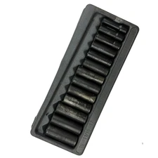 Blue Point Sockets 19 - 3/8ths with Organization Tray Black Complete Mechanic