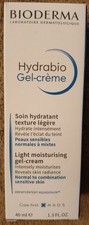 Bioderma Hydrabio Gel Cream Light Moisturising Care 40ml Sensitive Skin Moisture