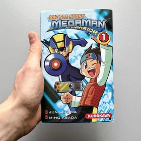 Mega Man 2005 Rare Manga Book Video Game Retro GBA NES Promo Vintage Merchandise
