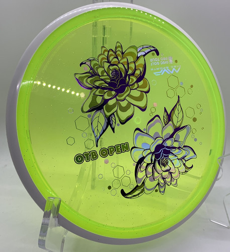 MVP Axiom Proton Hex - Rare 2023 OTB Open Special Edition Flower New - Disc Golf - Picture 2 of 16