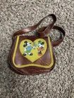 Vintage 1970s Walt Disney Productions Mickey and Minnie Boho Purse Beaded