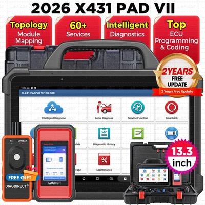2026 LAUNCH X431 PAD VII ELITE PAD 7 PRO Diagnostic Scan Key Programming Coding