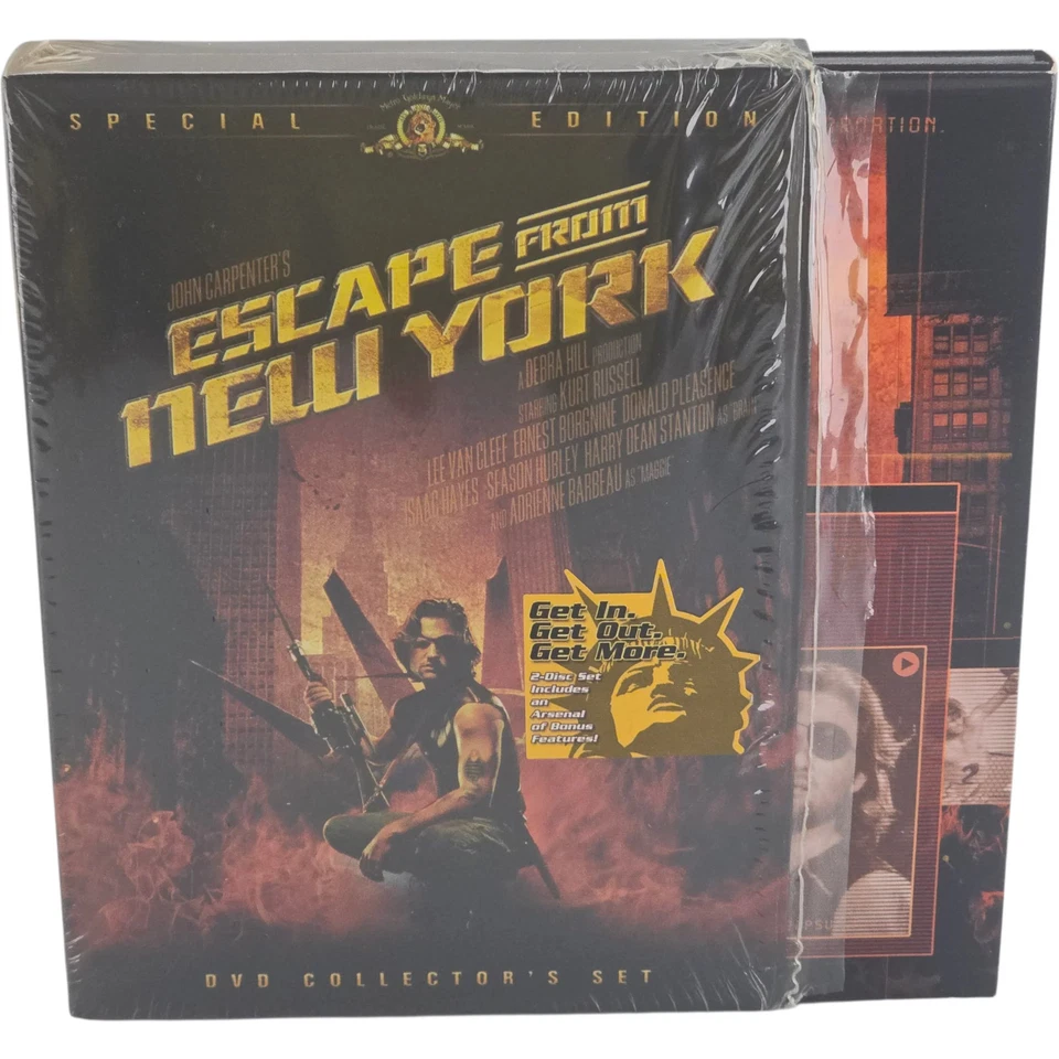 Escape From New York DVD Digipack Collector John Carpenter Kurt Russell Area 1 - Image 2 of 4