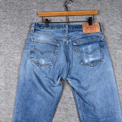 Vintage Levis 501xx Jeans Mens 35x36 (Fits 32x32) Made in USA