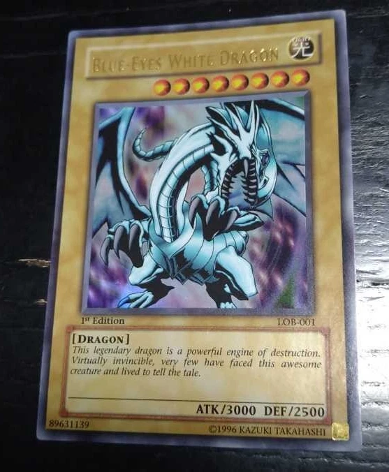 Blue Eyes White Dragon Lob 1st Edition for sale | eBay
