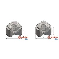 2X Autofren 44Mm Kolben Bremssattel Vorne Passend FüR Mercedes A-KLASSE C-KLASSE