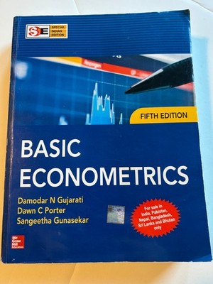Basic Econometrics 5E - Pbk - Porter/Gunasekar/Gujarati - International Edition