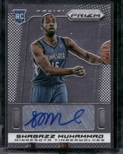 2013-14 Panini Prizm #28 Shabazz Muhammad Autographs