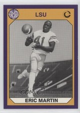 1990 Collegiate Collection LSU Tigers Eric Martin #57 li3