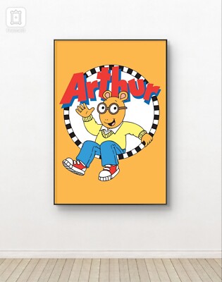 A R T H U R  Canvas wall art Piece home decor Portrait gallery