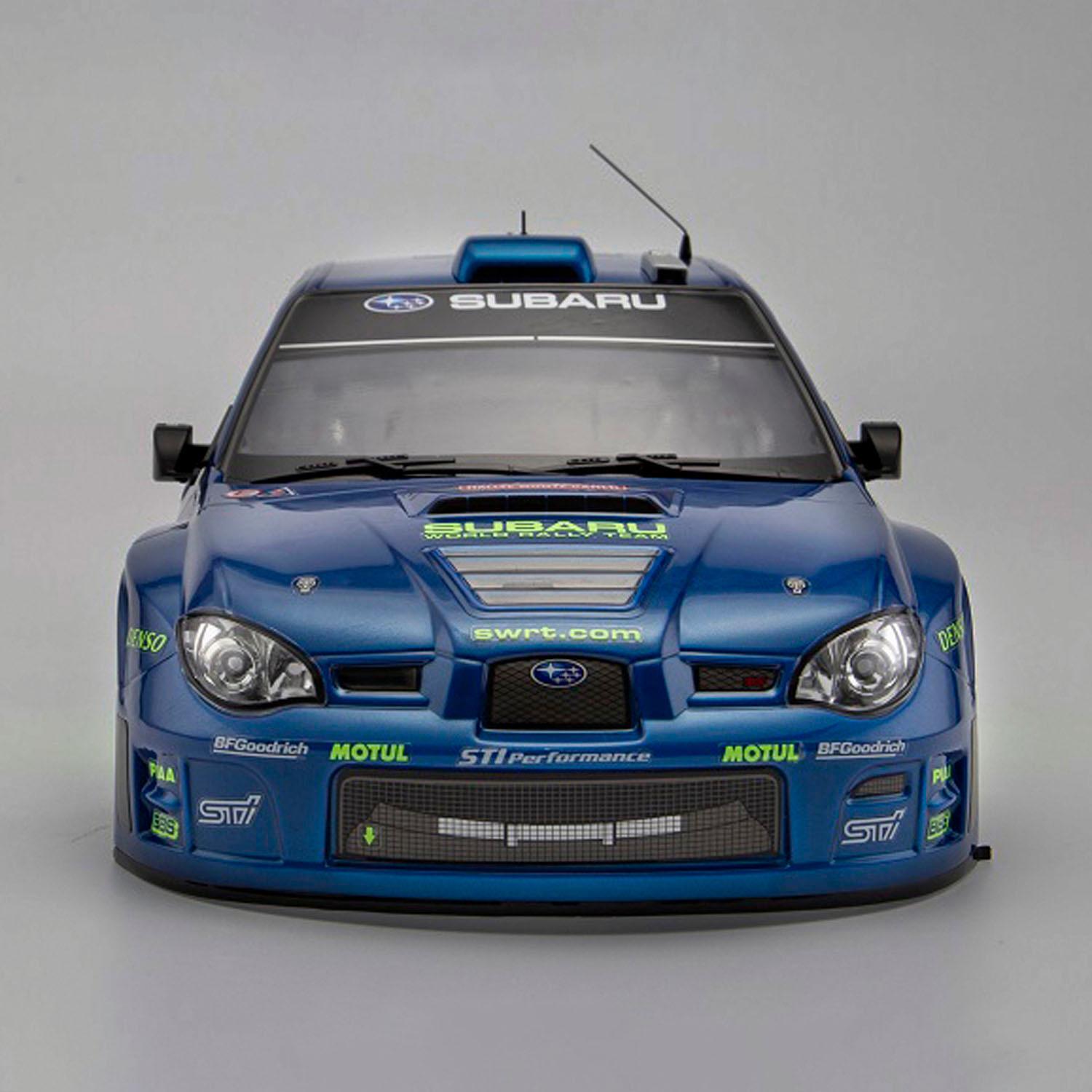 RC 110 SUBALU MPREZA WRC 2007 Rally Race Sports Car Part Finished Body