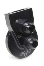 System One 221-90004-12B Remote Filter Mount #12 W/Flat Mnt Surface Black