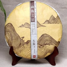 Star of Menghai Dayi Pu-erh Tea 357g 2014 Ripe Pu'er Tea Puer Shou 1401 Batch