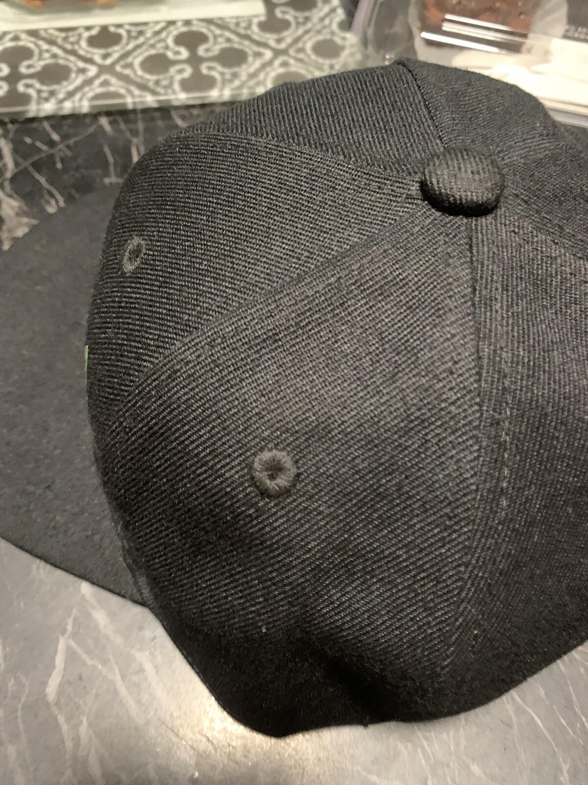 Playstation Gamer Snapback Hat Cap. Gently Used. Black Flat Bill Hat