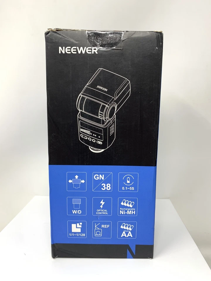 Neewer TT560 Flash Speedlite for Canon Sony Nikon Panasonic Olympus And More - Image 3 of 4