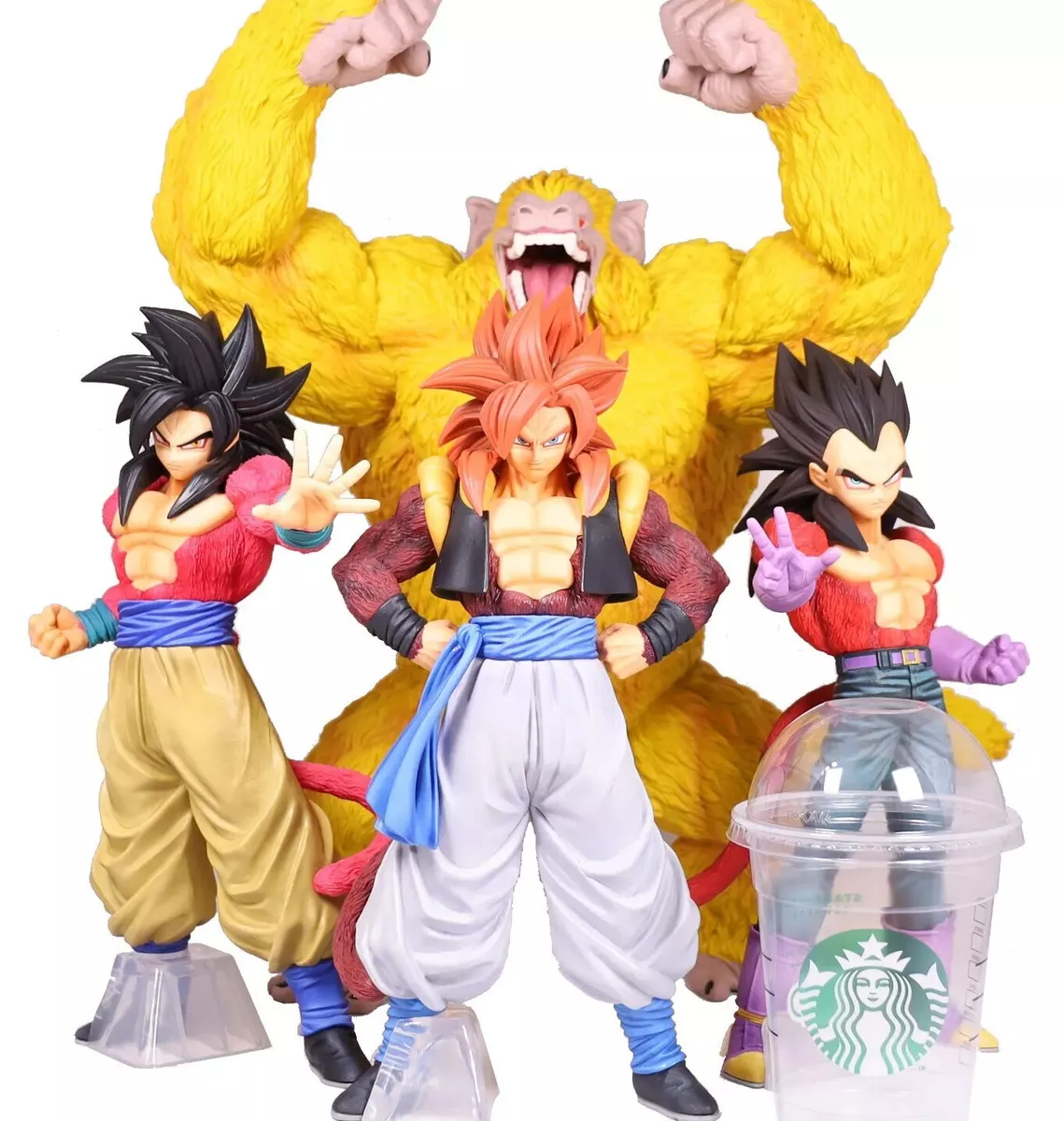 Dragon Ball Z Super Sayajin Goku & Super Sayajin Vegeta Bandai na