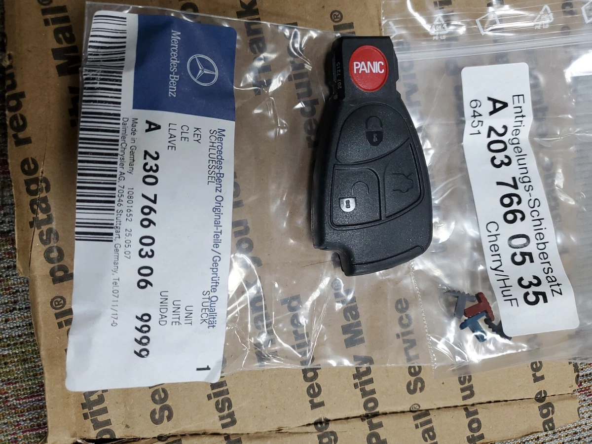 Key / Keyless-Go 315MHZ Mit Panic - Mercedes-Benz (230-766-03-06 