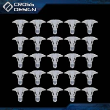 Replace for 1980-2015 GM Chevrolet Buick 3/16" Hole Door Weatherstrip Clips 25Pc