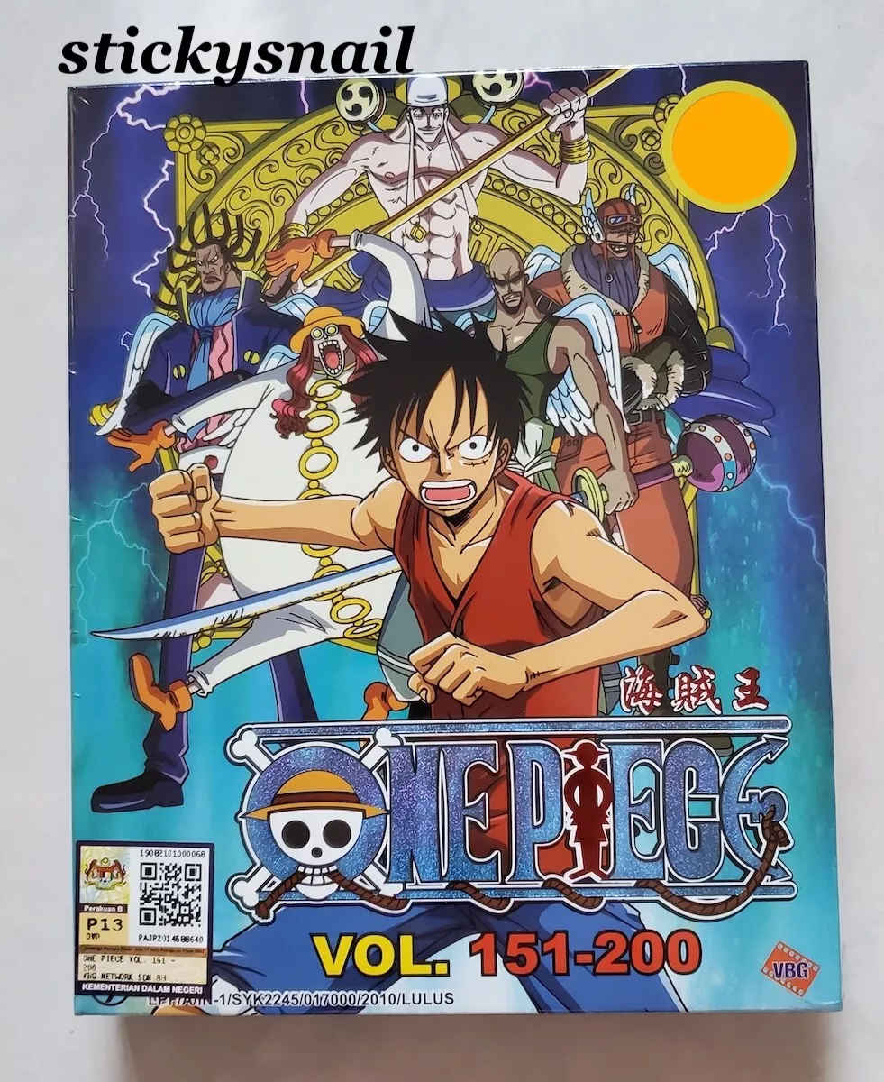 One Piece Anime Kaufen Anime DVD ONE PIECE Vol. 151-200 (Box 4) ENG SUB All Region FREE SHIPPING | eBay