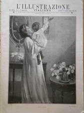 Illustrazione Italiana 1910#1-Reggio  e  Messina dopo terremoto-romanzo Deledda