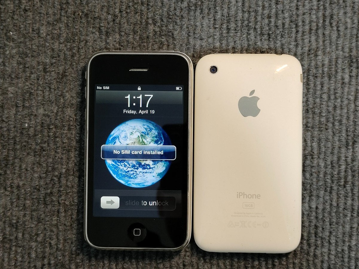 Working Apple iPhone 3G/3GS White/Black 8/16/32GB UNLOCKED