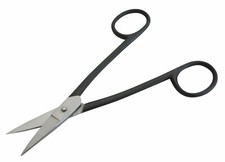 Jeweler's Shears Scissors Straight Blade Curved Handle Wire Solder Cutter Snips