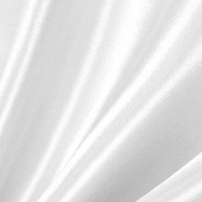 Bridal Shiny Satin wedding Fabric 60" Inch Wide - White