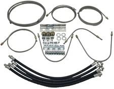 USA Demco Hydraulic Torsion Axle Brake Line Kit Tandem Trailer Drum/Disc Brakes