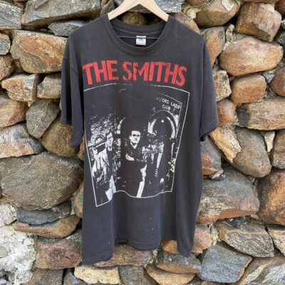 90s The Smiths Salford Lads Club Graphic short sleeve black unisex T shirt