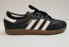 Men's adidas Samba OG, Core Black/Cloud White/Gum - Size 7 Sneakers B75807