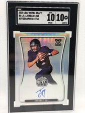 2020 Leaf Metal Quarterback Collection Football Cards - Checklist Added 12