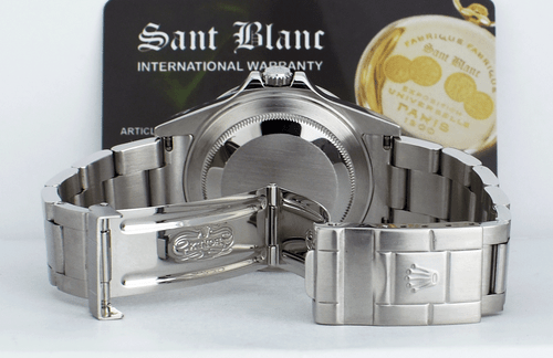 ROLEX - Rehaut 40mm Stainless Steel Explorer II Black Dial 16570 - SANT BLANC - Bild 7 von 10