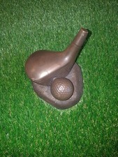 Golf Collectable World Studios Vintage Bronze Resin Desk Top Ornament 1995