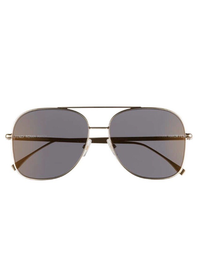 FENDI 59mm width/15mmbridge/145mm lengt Holographic Aviator  display picture 3