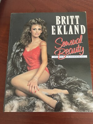 Brit Ekland  Sensual Beauty & How To Achieve It  Vintage 1984 Guide Sensuality