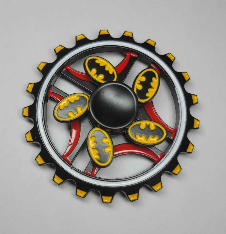 Batman Fidget Spinner Grande Juguete de Mano Aburrido TDAH Niños Regalo Juguete Niños Película Diversión Foto 3 de 4